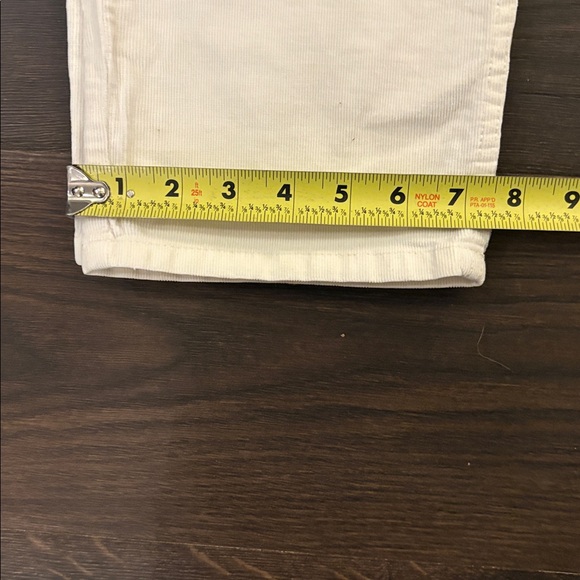 J. Jill Cream Slim Leg Corduroy Pants - Picture 7 of 9